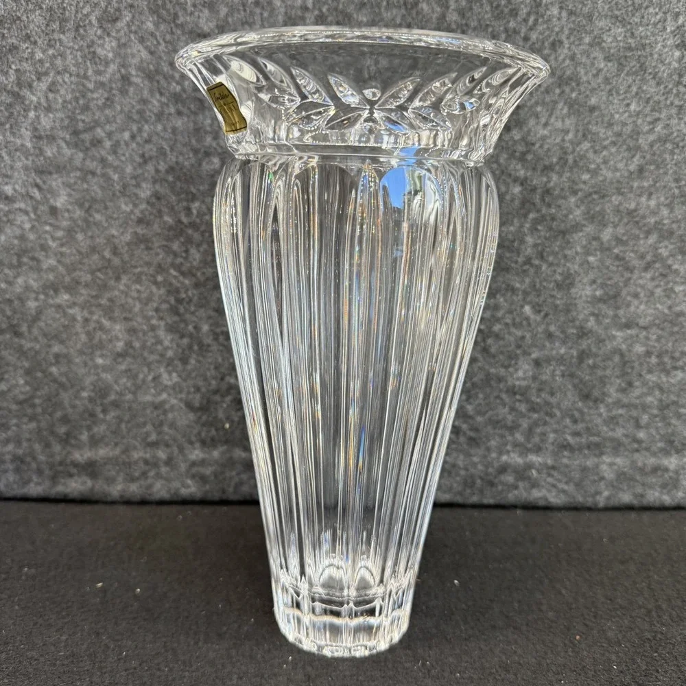 Noritake South Haven Crystal Vase 9